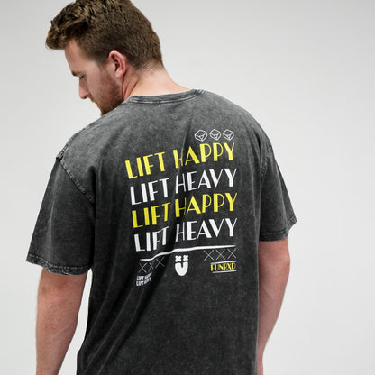 Lift Happy Lift Heavy - Unisex Tee