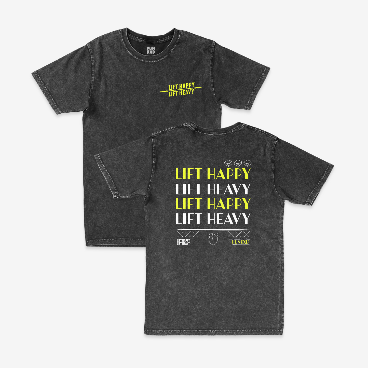 Lift Happy Lift Heavy - Unisex Tee